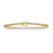 Diamond Bracelet in 9K Gold