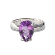 Amethyst Ring in Sterl.Silver 2.83ct