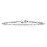 Diamond Bracelet in 9K White Gold