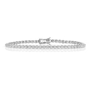 Diamond Bracelet in 9K White Gold