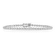 Diamond Bracelet in 9K White Gold