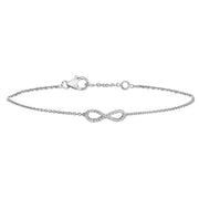 Diamond Bracelet in 18K White Gold