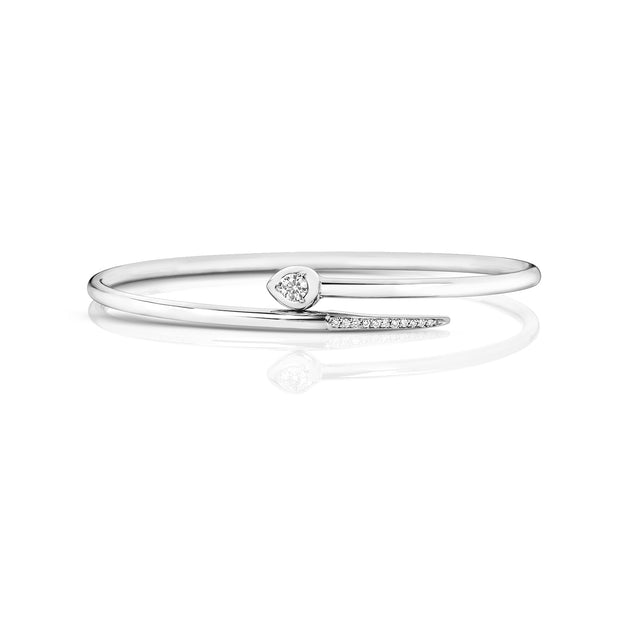 Diamond Bracelet in 18K White Gold