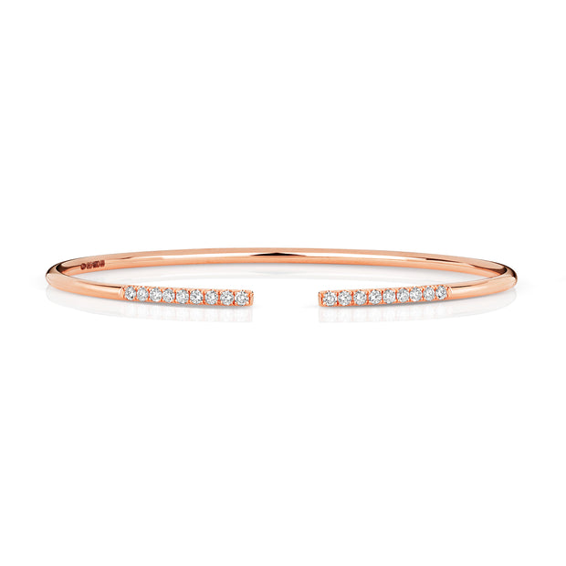 Diamond Bracelet in 18K Rose Gold