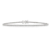 Diamond Tennis Bracelet in 18K White Gold