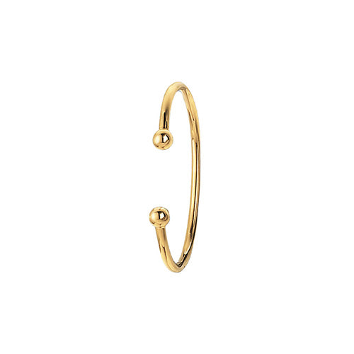 9K Yellow Gold Babies' Torc Bangle | Charmé