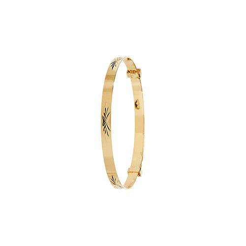 Babies' Bangle in 9K Gold