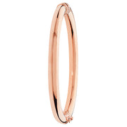 9K Rose Gold Ladies' Hinged Bangle | Charmé