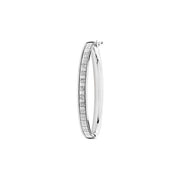 9K White Gold Babies' Hinged Bangle | Charmé
