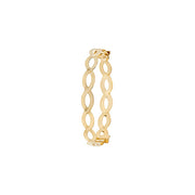 9K Yellow Gold Babies' Expandable Bangle | Charmé