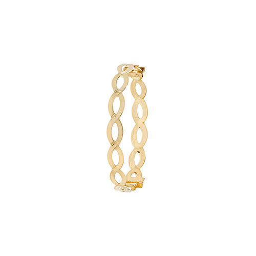 9K Yellow Gold Babies' Expandable Bangle | Charmé