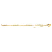 9K Yellow Gold Ladies' 7.5 Inches Charm Bracelet | Charmé