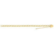 9K Yellow Gold Ladies' 7.5 Inches Charm Bracelet