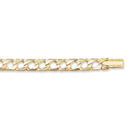 9K Yellow Gold Babies' 6 Inches Cast Bracelet