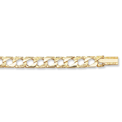 9K Yellow Gold Babies' 6 Inches Cast Bracelet | Charmé
