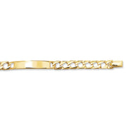 9K Yellow Gold Babies' 5.5 Inches Cast ID Bracelet