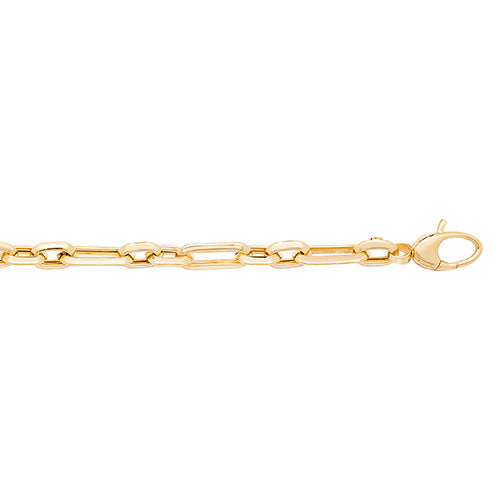 9K Yellow Gold Ladies' 7.5 Inches Fancy Bracelet