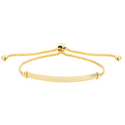 9K Yellow Gold Ladies' Pull Style Bracelet | Charmé
