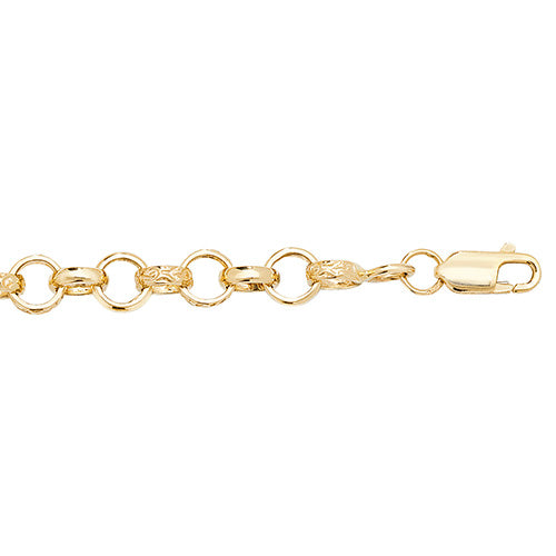9K Yellow Gold Babies' Bracelet