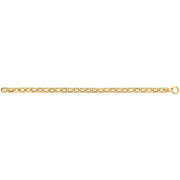 9K Yellow Gold Ladies' 7.5 Inches Fancy Bracelet | Charmé