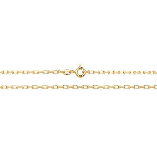 9K Yellow Gold Belcher Chain | Charmé