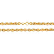 9K Yellow Gold Rope Chain