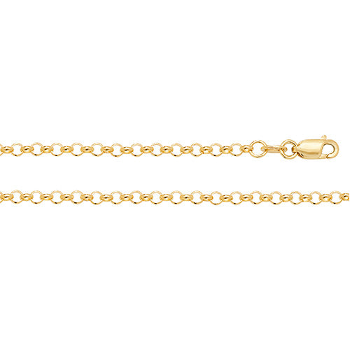 9K Yellow Gold Belcher Chain | Charmé