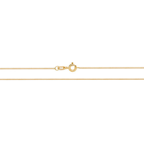9K Yellow Gold Snake Chain