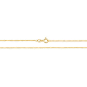 9K Yellow Gold Box Chain | Charmé