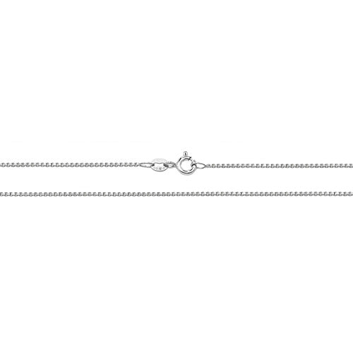 9K White Gold Box Chain | Charmé