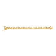 9K Yellow Gold Cuban Chain 350 Guage | Charme