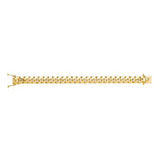 9K Yellow Gold Cuban Chain 350 Guage