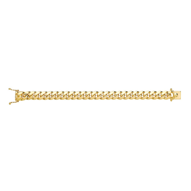 9K Yellow Gold Cuban Chain 350 Guage