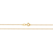 9K Yellow Gold Box Chain | Charmé