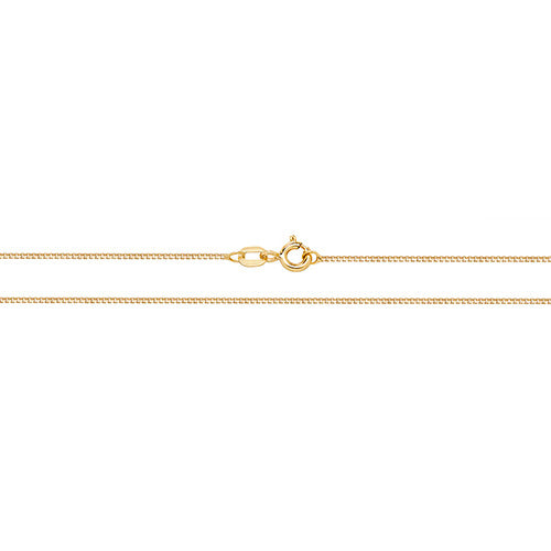 9K Yellow Gold Box Chain | Charmé