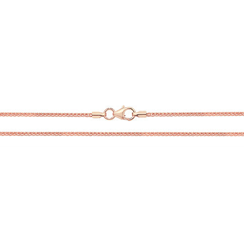 9K Rose Gold Spiga Chain | Charmé