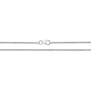 9K White Gold Spiga Chain | Charmé