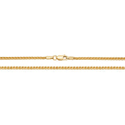 9K Yellow Gold Spiga Chain