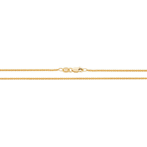18K Yellow Gold Spiga Chain | Charmé