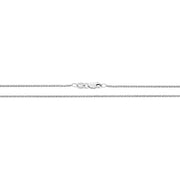 18K White Gold Spiga Chain | Charmé