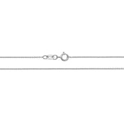 18K White Gold Cable Chain | Charmé