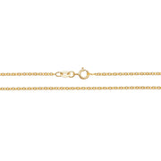 18K Yellow Gold Cable Chain | Charmé