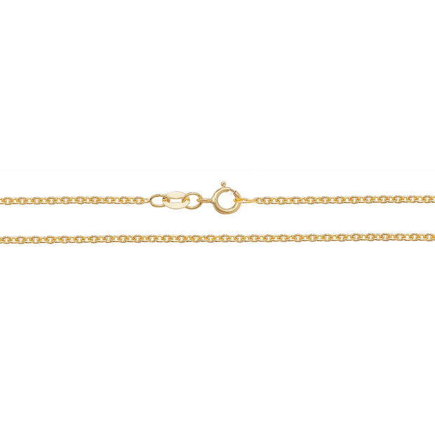18K Yellow Gold Cable Chain | Charmé