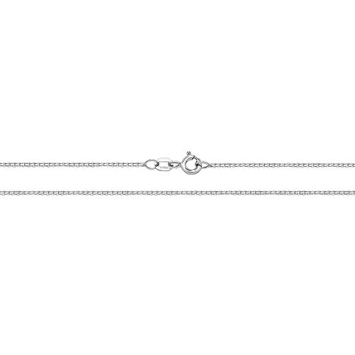 18K White Gold Spiga Chain