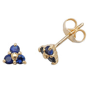 Sapphire Earring in 9K Gold