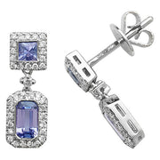 Tanzanite Drop Earrings