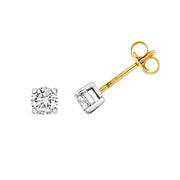 Diamond Earring in 9K Gold