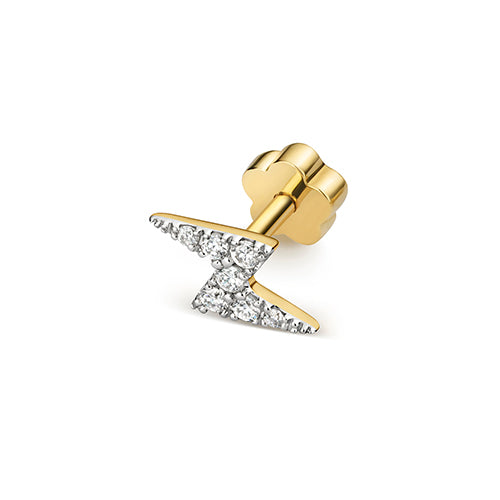 Diamond Earring in 9K Gold