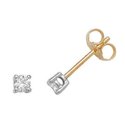 Diamond Earring in 18K Gold