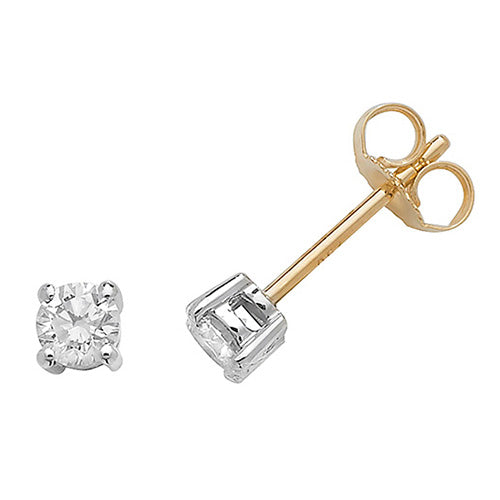 Diamond Earring in 18K Gold